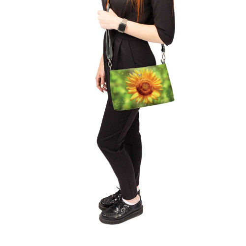 Сумка шолдер, BAG3 «Sunflower»
