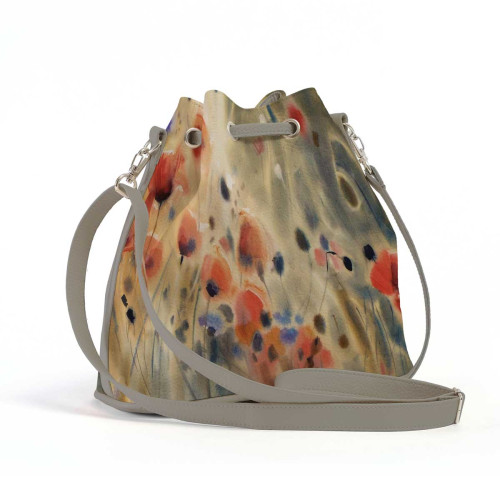 Сумка на плечо BG16 «Flowers poppies»