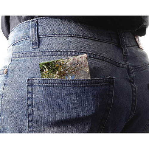 Кошелек мини, PRS2 «Бабочки над цветами и травами»