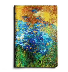 Обложка для автодокументов, AUT1 «Васильки»