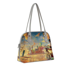 Сумка на плечо BG11 «Мальчик и велосипед»