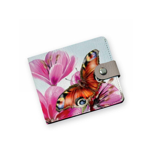 Кошелек мини PRS8 «Бабочки большие»