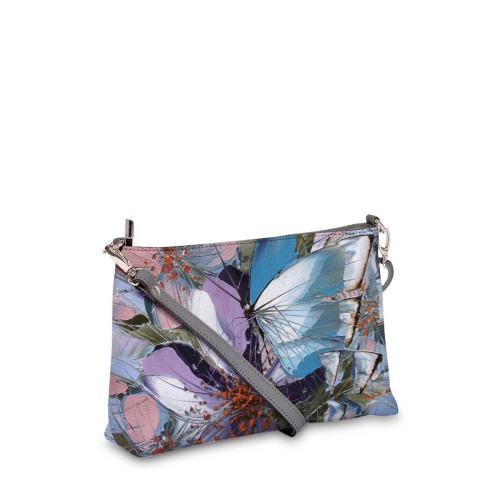 Сумка шолдер, BAG3 «Бабочки 8»