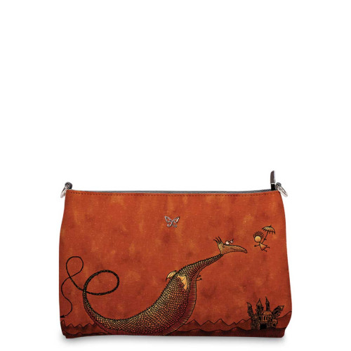 Сумка шолдер, BAG3 «Барышня и дракон»