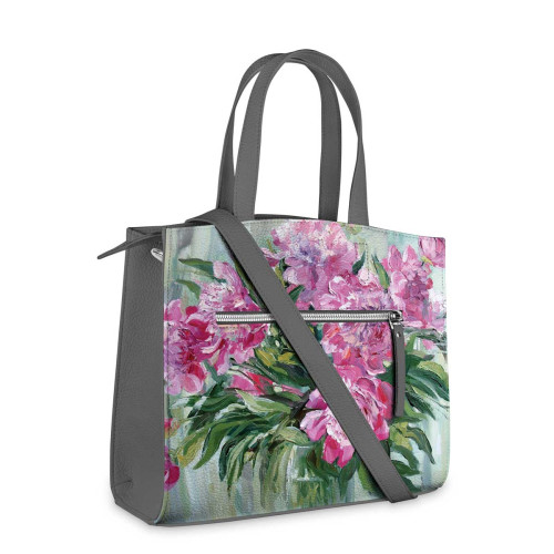 Сумка на руку, BG91 «Пионы 2»