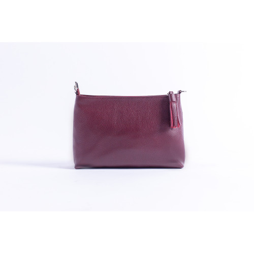 Сумка шолдер, BAG3 «бордовый»