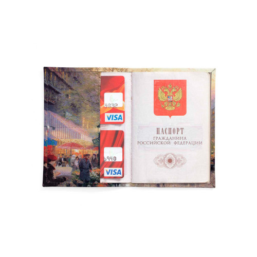 Обложка для автодокументов, AUT2 «City of Lights»