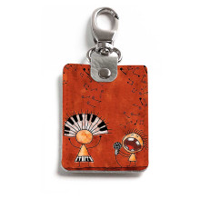 Брелок (Прямоугольный ) TRI1 «Jazz Band»