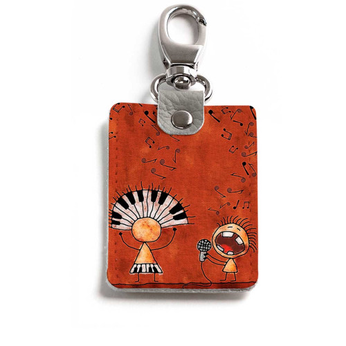 Брелок (Прямоугольный ) TRI1 «Jazz Band»