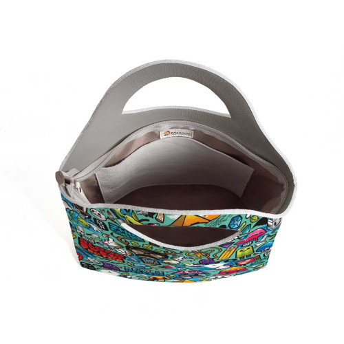 Сумка тоут BAG4 «Colored drawings»