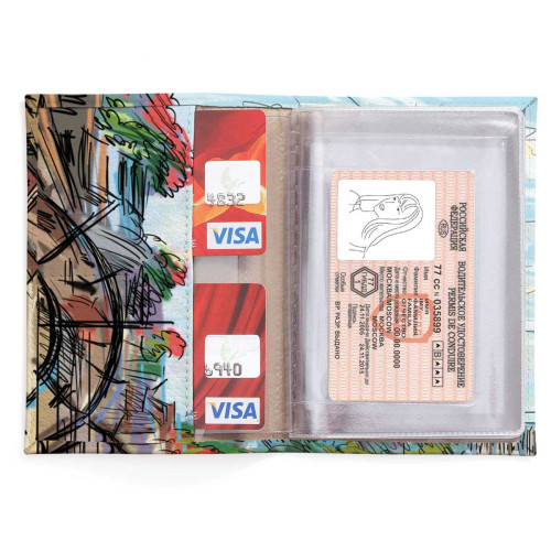 Обложка для автодокументов, AUT2 «Eiffel tower»