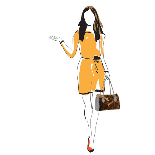 Сумка на руку BG13 «Giraffe»