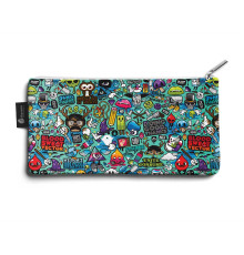 Косметичка small KOS1 «Colored drawings»