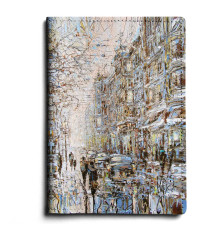 Обложка для паспорта, PAS1 «Ранний вечер на петербургской улице»