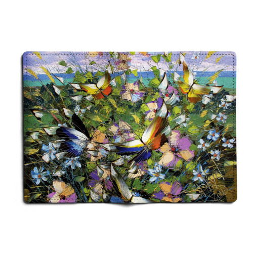 Обложка для автодокументов, AUT1 «Бабочки 2»