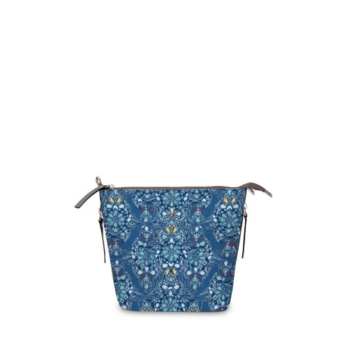 Сумка кросс-боди BAG8 «Мозаика голубая»