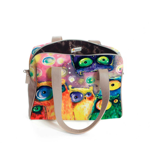 Сумка на плечо BAG5 «Many owls»