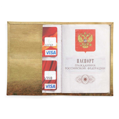 Обложка для паспорта, PAS2 «Smoke fox»