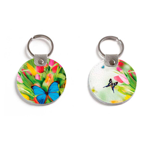 Брелок (Круглый) TRI4 «Butterfly»