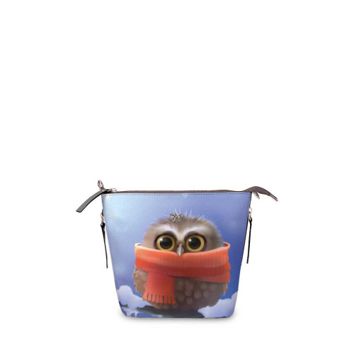 Сумка кросс-боди BAG8 «Owl in scarf»