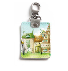 Брелок (Прямоугольный ) TRI1 «Игрушечный город»