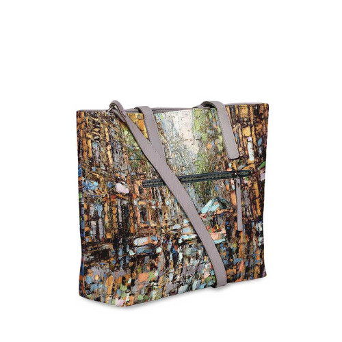 Сумка тоут, BA23 «Летний день на петербургской улице»