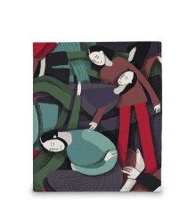 Кошелек мини PR17 «Colored people»