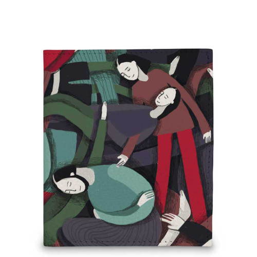 Кошелек мини PR17 «Colored people»