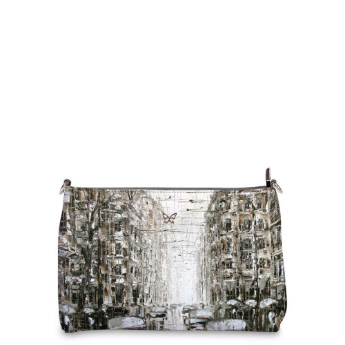 Сумка шолдер, BAG3 «Городские дожди 2»