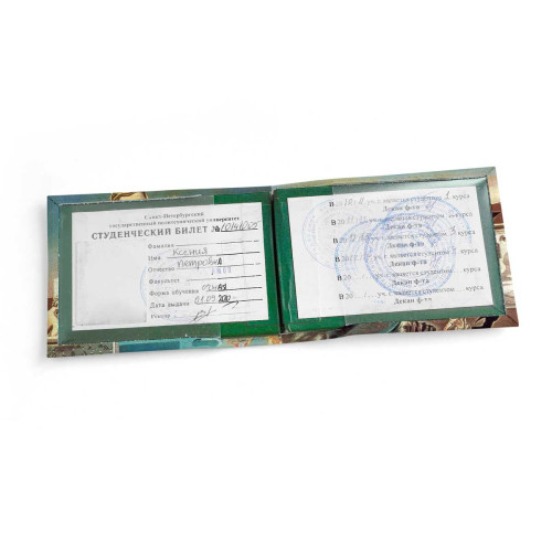 Обложка для студенческого билет STD1 «Salvador Dali Enlightened Pleasure»