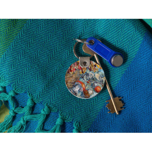 Брелок (Круглый) TRI4 «Осенний натюрморт»