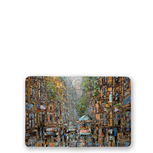 Обложка для паспорта, PAS4 «Летний день на петербургской улице»