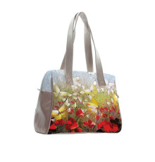 Сумка на плечо BAG5 «Полет над маковым полем»