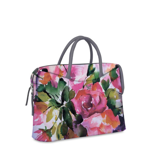 Сумка на руку, BA01 «Watercolor flowers in vase»