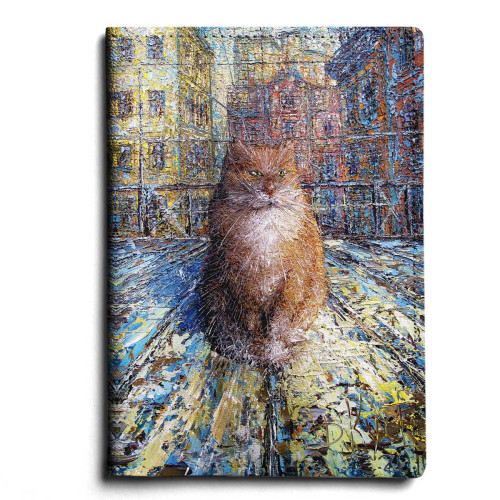 Обложка для автодокументов, AUT1 «Рыжий кот»