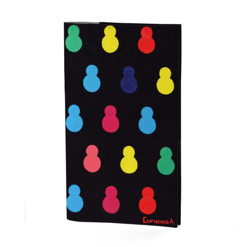 Портмоне PRS3 «Черные матрешки»