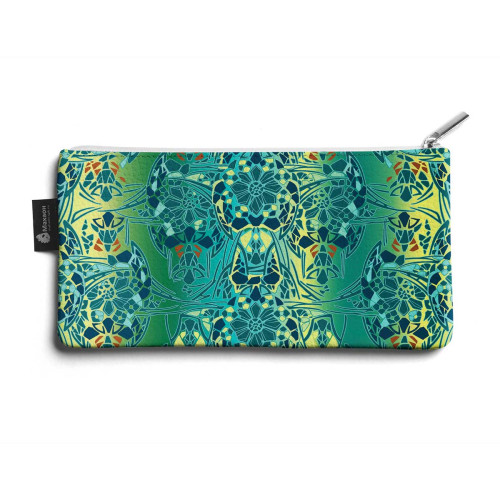 Косметичка small KOS1 «Мозаика оливковая»