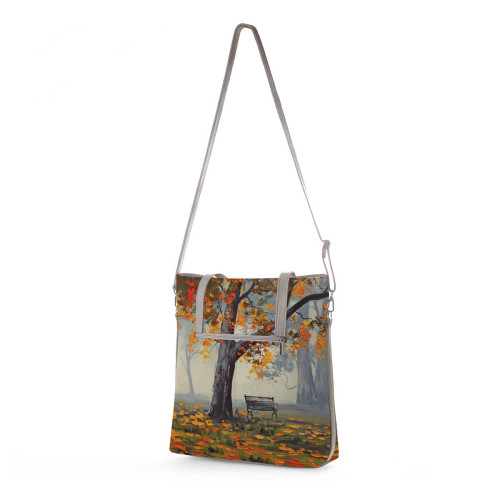 Сумка тоут BAG9 «Autumn bench»