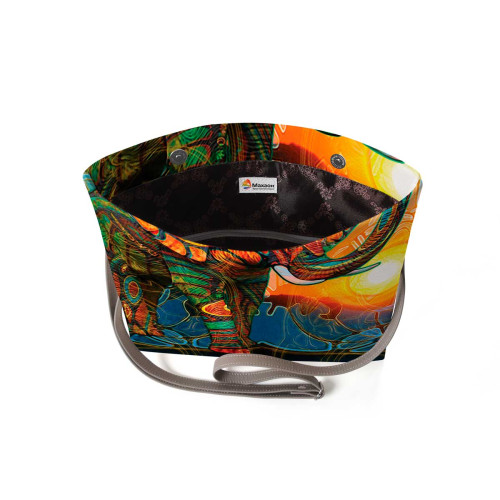 Клатч, кросс-боди KHL4 «Sun elephant»