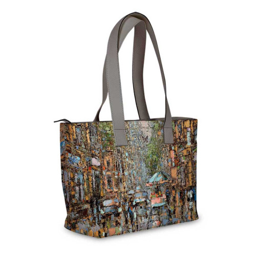 Сумка тоут, BAG2 «Летний день на петербургской улице»