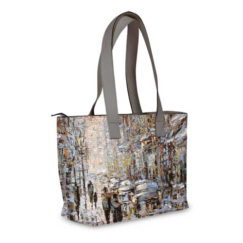 Сумка тоут, BAG2 «Ранний вечер на петербургской улице»