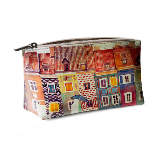 Косметичка big KOS2 «The city watercolor»