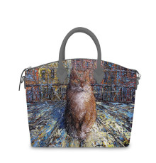 Сумка на руку, BG82 «Рыжий кот»
