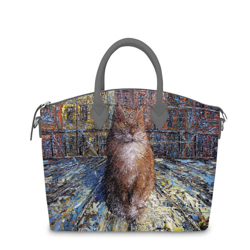 Сумка на руку, BG82 «Рыжий кот»