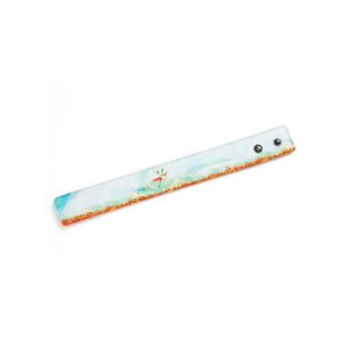 Браслет широкий, BRA2 «Маки»