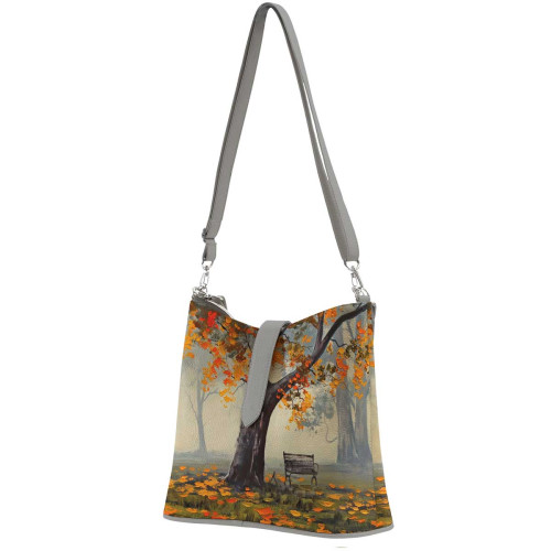 Сумка на плечо BG12 «Autumn bench»