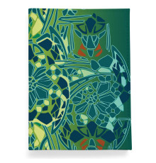 Обложка для паспорта, PAS2 «Мозаичные цветы»