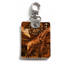 Брелок (Прямоугольный ) TRI1 «Giraffe»