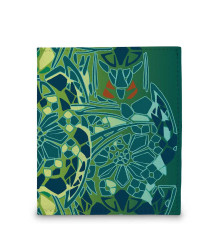 Кошелек мини PR17 «Мозаичные цветы»