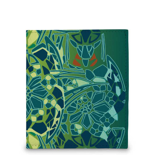 Кошелек мини PR17 «Мозаичные цветы»